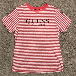 Guess Striped T-shirt Boys Size L 16-18